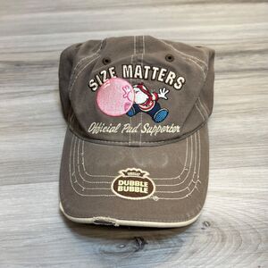 2007 Chocolate OSFA H3SPORTGEAR  “SIZE MATTERS" Adjustable Strapback Dad Hat